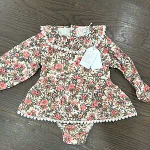 Louise Misha Floral Baby Romper